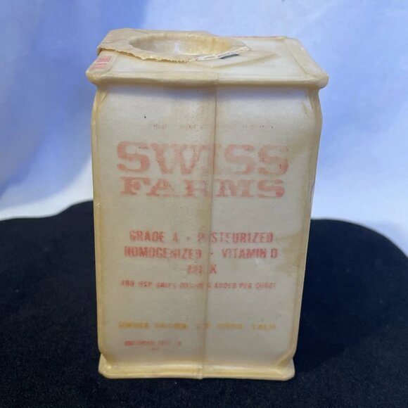 Swiss Farms School Lunch Milk Carton San Diego Southern California Swiss Maiden - Picture 4 of 7